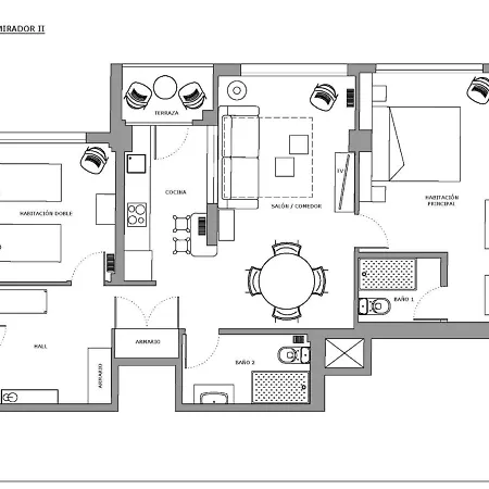 Apartment Mirador De Predicadores
